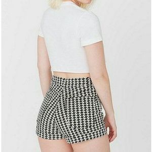 High Waist Denim Short - American Apparel